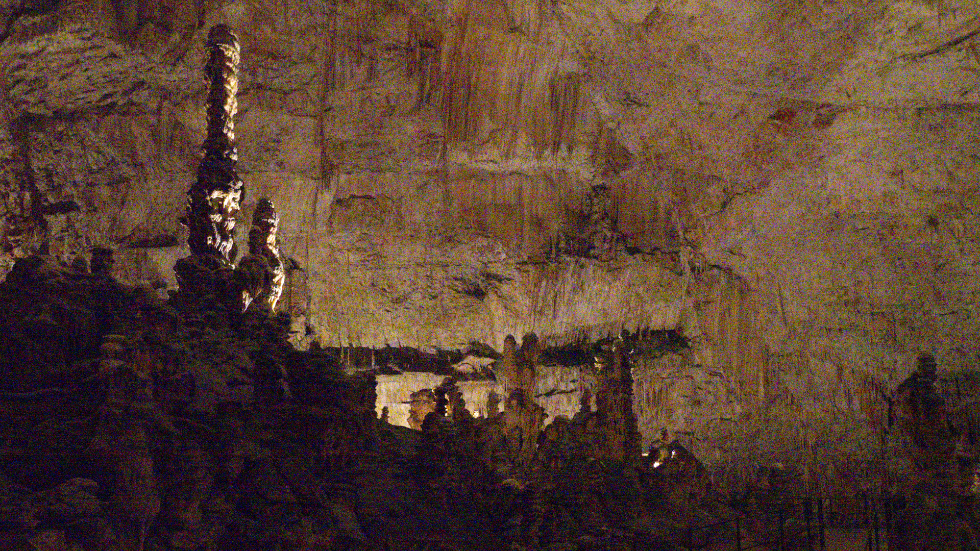 Grotten vóór bewerking